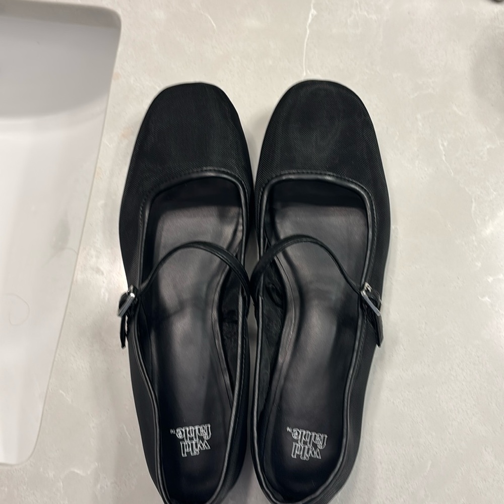 Wild Fable Black Flats 6.5